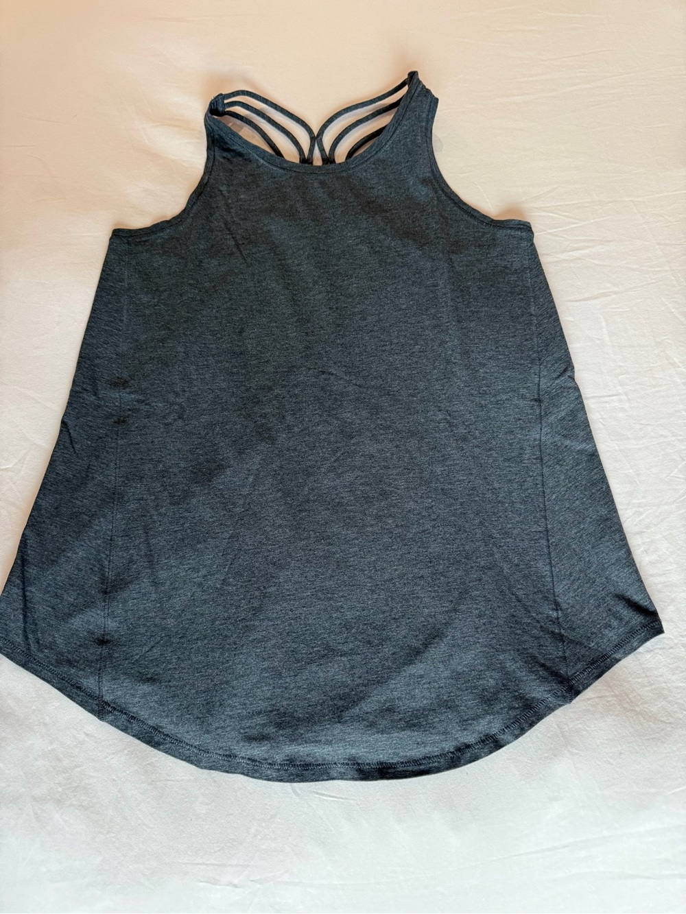 Ivivva Charcoal Grey Strappy-Back Tank